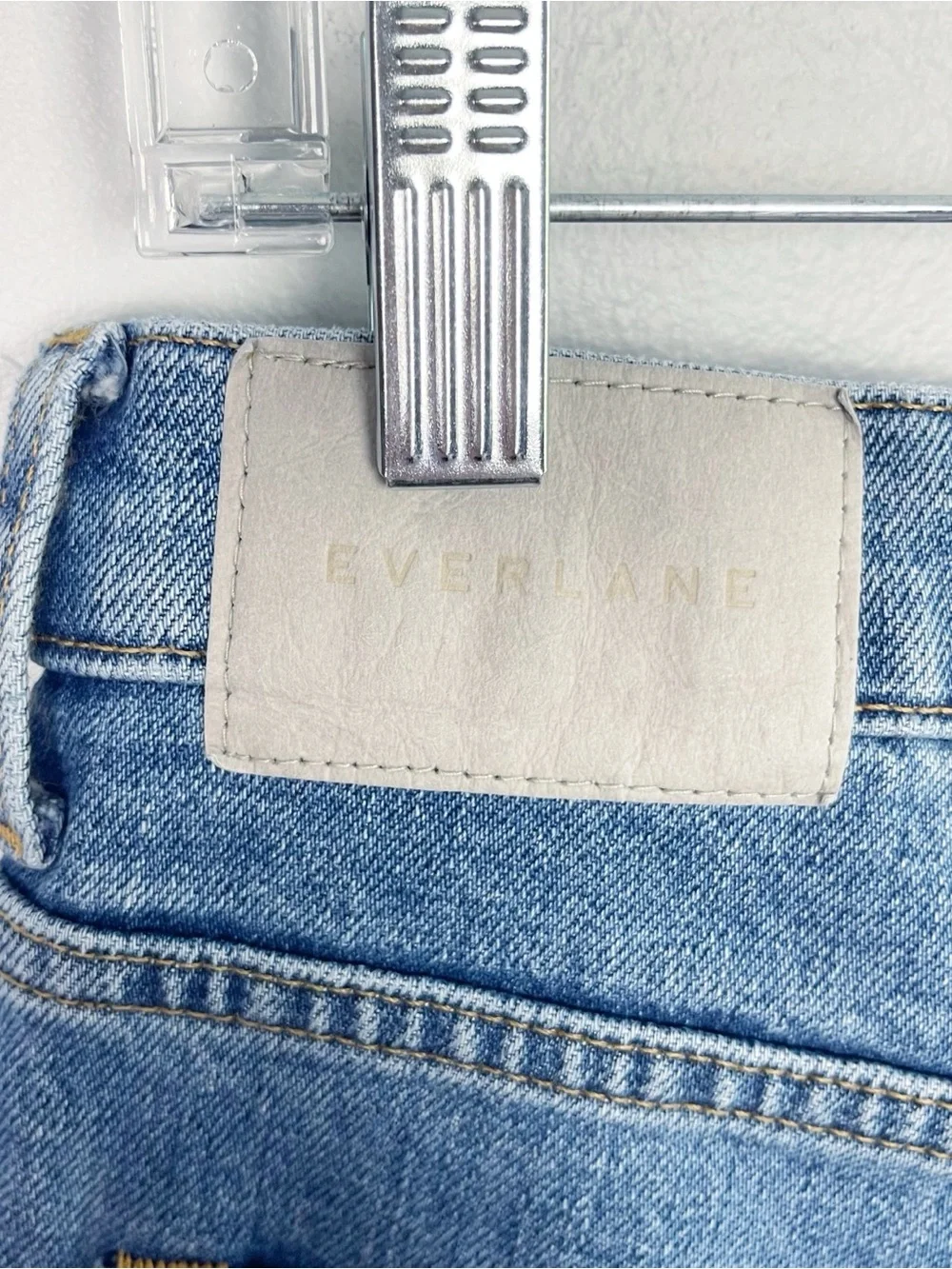 Everlane The Way-High Slim Jeans – Organic Cotton – Size 30 – Light Wash